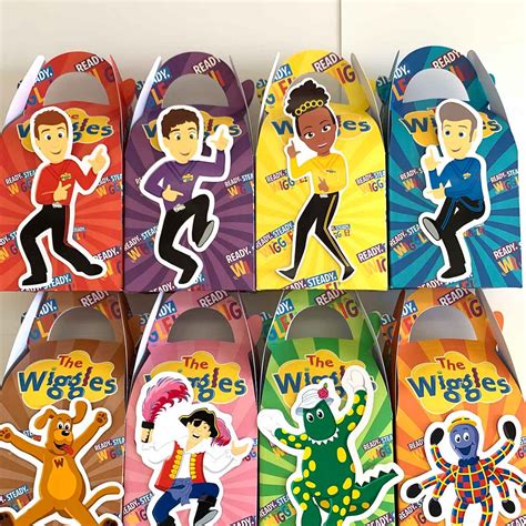 The Wiggles Lolly Box - 8 Boxes - Tic Tac Top