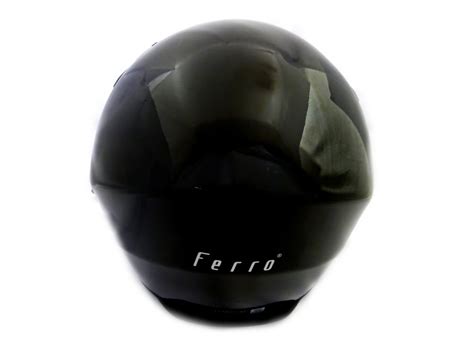 KASK FERRO 810A Z SZYBĄ I BLENDĄ PRZECIWSŁONECZNĄ BEZ SZCZĘKI CZARNY XL