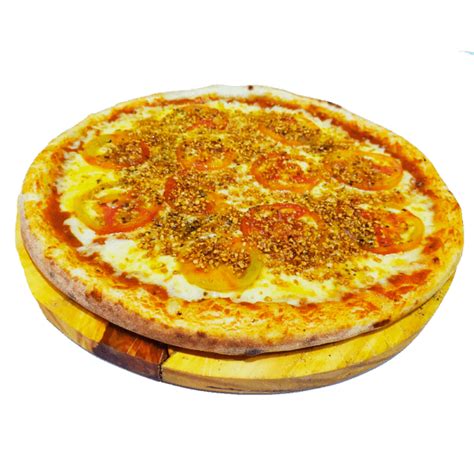 Pizza Alho Frito Alho Frito Cheddar Mussarela Oregano Tomate