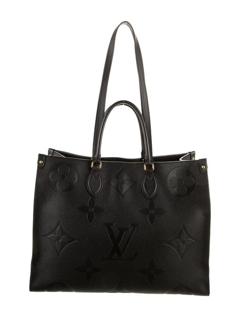 Louis Vuitton Monogram Giant Reverse Onthego Gm Totes Handbags The Realreal