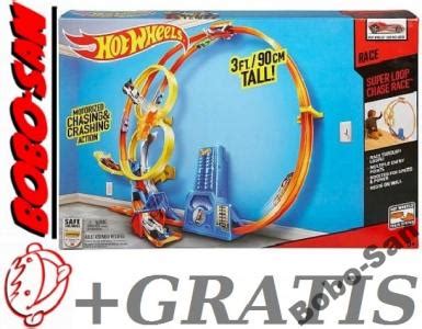 HOT WHEELS BGJ55 POŚCIG NA SUPER PĘTLI MEGA TOR 5457160306 oficjalne archiwum Allegro