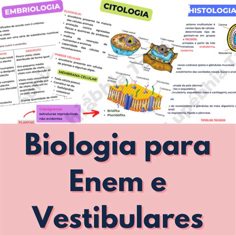 Biologia Para Enem E Vestibulares