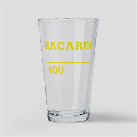 Bacardi Pint Glasses | Bacardi Beer & Drinking Glasses - CafePress