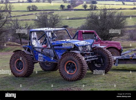 February Blue Land Rover Based Specialist Rock Crawler Type