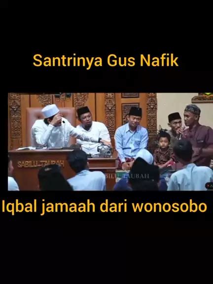 Iqbal Santrinya Gus Nafik Ikut Ngaji Gus Iqdam Ngajibareng Pesantren