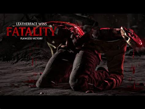 MORTAL KOMBAT X Leatherface Seeing Double Fatality HD MKX YouTube