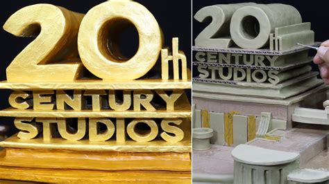 20th Century Studios Logo Diorama [20th Century Fox] | Timelapse - Vidude