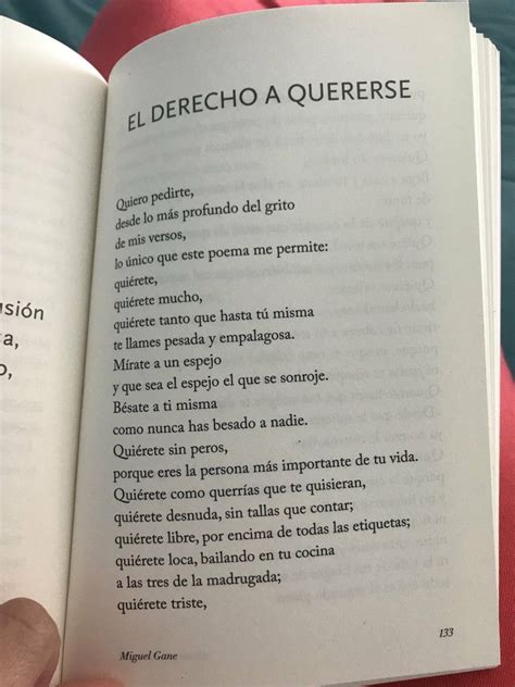 El Derecho A Quererse 1 3 Miguel Gane Con Imágenes Poemas De Amor