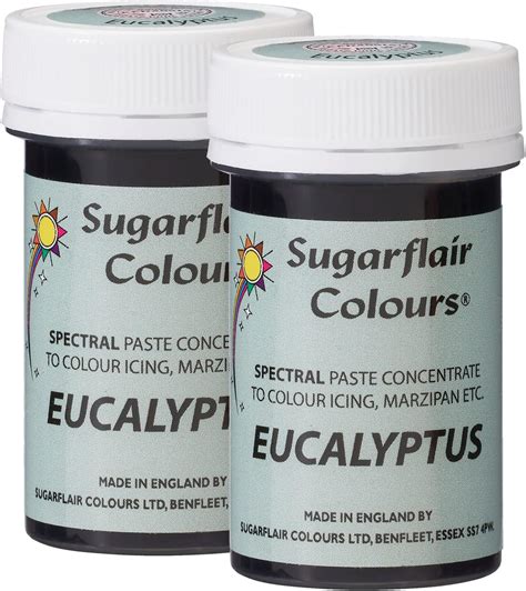 Amazon X Sugarflair G Eucalyptus Spectral Paste Gel Edible