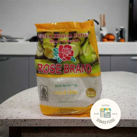 Gula Rose Brand 1 Kg Gula Putih Gula Pasir Rose Brand 1 Kg Gula