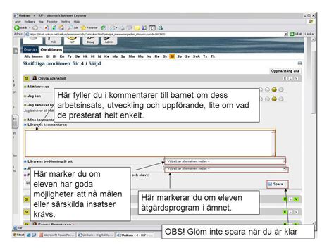 Läs först igenom hela presentationen Sedan kan du klicka på länken