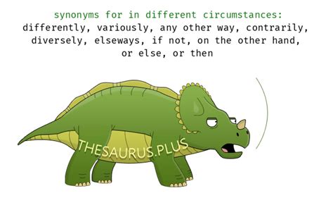 47 In Different Circumstances Synonyms Similar Words For In Different