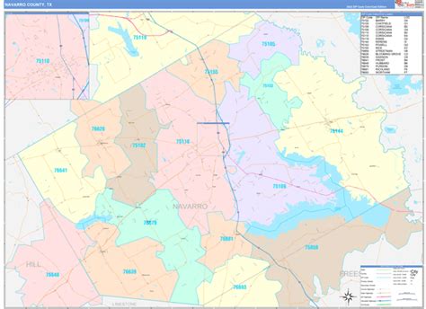 Navarro County Precinct Map