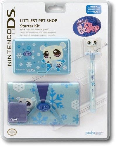 Littlest Pet Shop Lps Nintendo Ds Starter Kit Polar Bear Lps Littlest