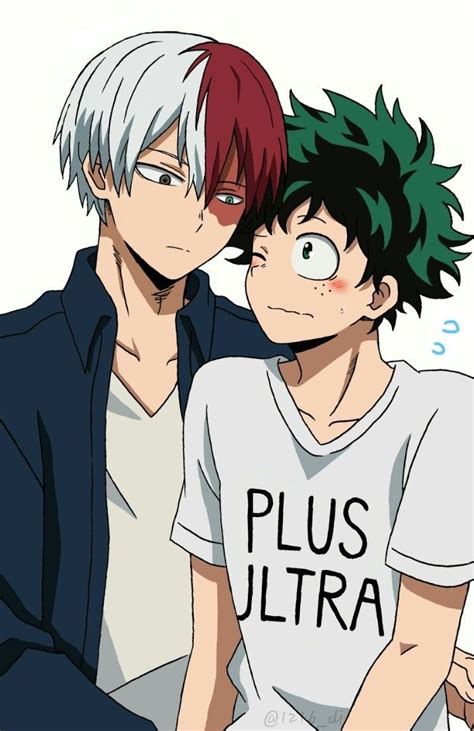 Todoroki Shouto And Midoriya Izuku My Hero Academia Shouto My Hero Academia Episodes Hero