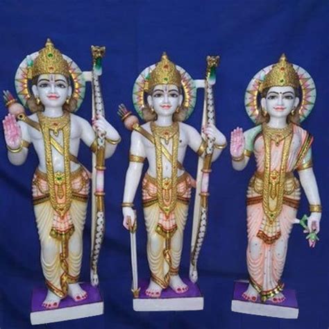 Ram Darbar Marble Statue For Worship At Rs 40000 In Jaipur ID