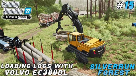 Clearing The Area Volvo Ec Dl With Grapple Loads Logs Silverrun