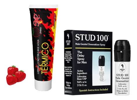 Lubricante T Rmico Hot Sabor Fresa Ml Stud Original Meses Sin Inter S