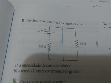 Exerc Cios Sobre Intensidade Da Corrente El Trica