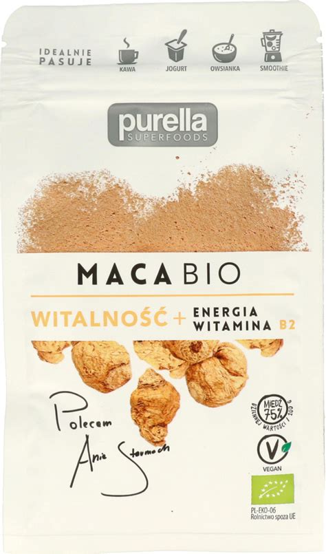 PURELLA SUPERFOODS Witalność maca Bio 21 g Drogeria Rossmann pl