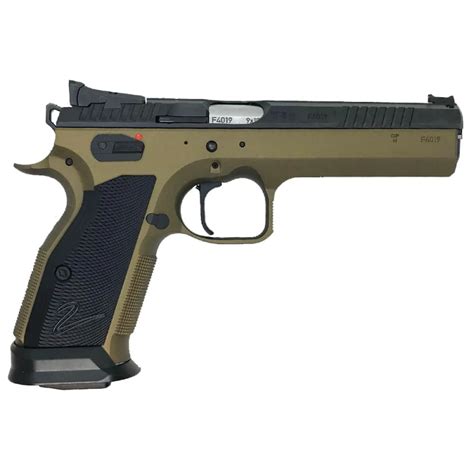 Pistolet Cz Ceska Zbrojovka Tactical Sport Ts Deep Bronze Calibre