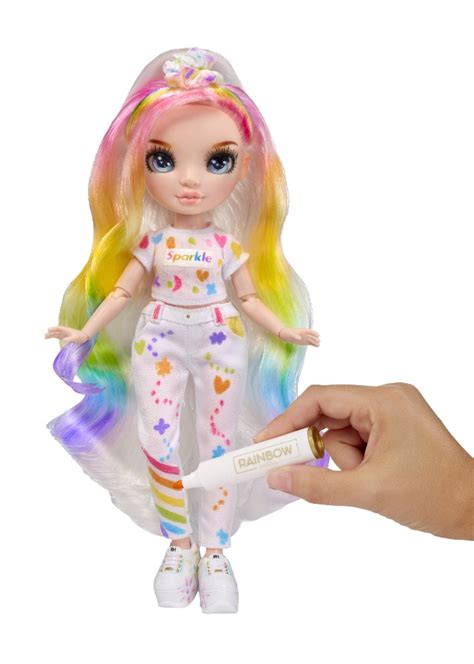 Ripley MUÑECA RAINBOW HIGH COLOR CREATEBLUE EYES