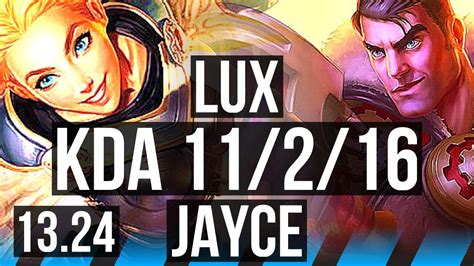 Lux Vs Jayce Mid Legendary Games Kr Master