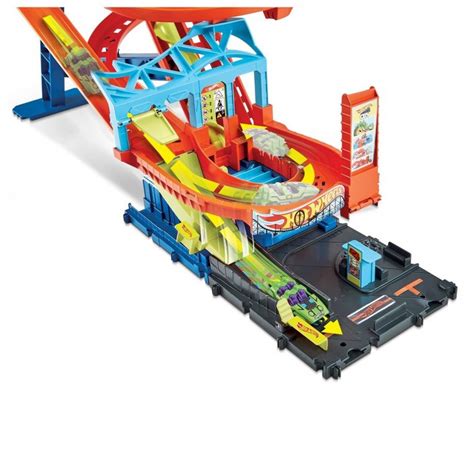 Трек Hot Wheels Сити Американские горки HDP04 Купить Трек Hot Wheels Сити Американские горки