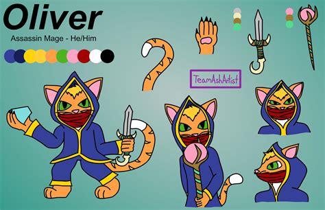 Oliver Character Sheet by TeamAshArtist on DeviantArt