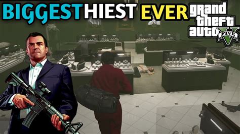 Biggest Robbery In Jewellery Shop GTA V Gameplay Gta5 YouTube