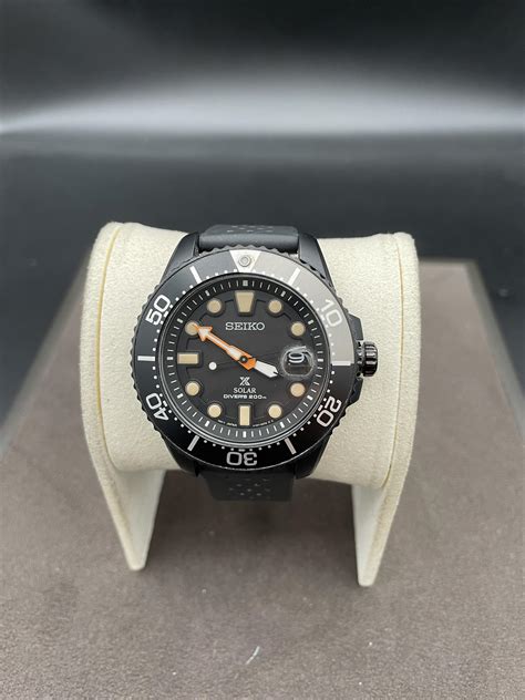 SEIKO Seiko Prospex Sea Black Series Limited Edition SNE493P1 Black