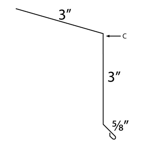 Universal Metal Roof Eave Trim Steeldash