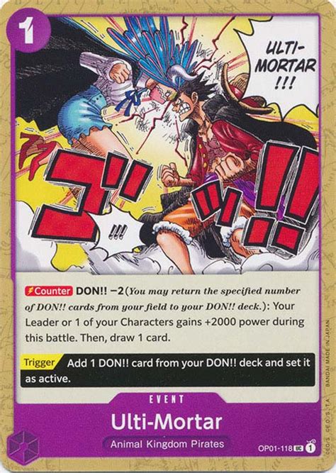 Ulti Mortar One Piece TCG 2022