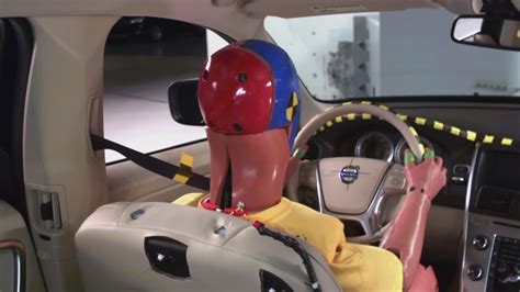 Volvo Xc Driver Side Small Overlap Iihs Crash Test Youtube