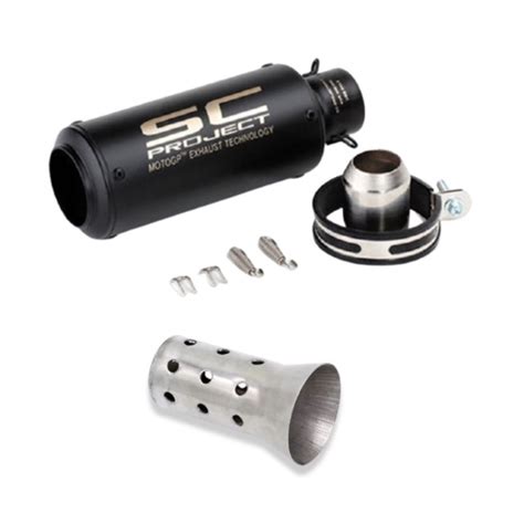 Ready Stock Sc Project Exhaust Muffler Tailpipe Tip Stainless Shopee Philippines