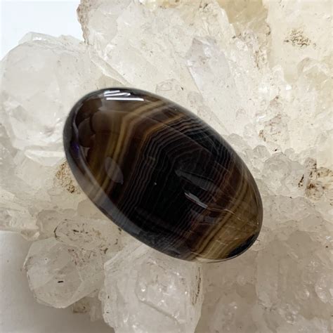 Banded Botswana Agate Cabochon For Sale