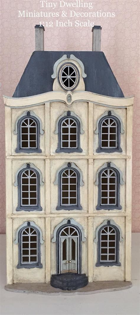 Miniature French Apartment Home Dollhouse Chateau Dollhouse Etsy