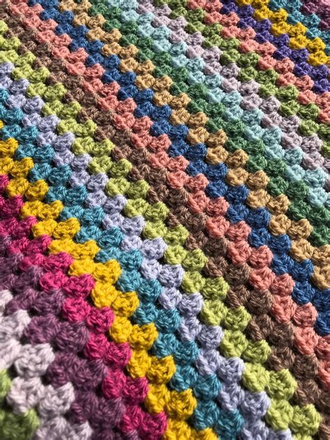 Crochet Granny Stripe Blanket {progress} Samelia S Mum