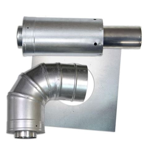 Rheem In X In Horizontal Stainless Steel Concentric Termination