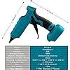 Amazon 100W Cordless Hot Glue Gun Compatible With Makita 18V Battery TOOL ONLY High Temp