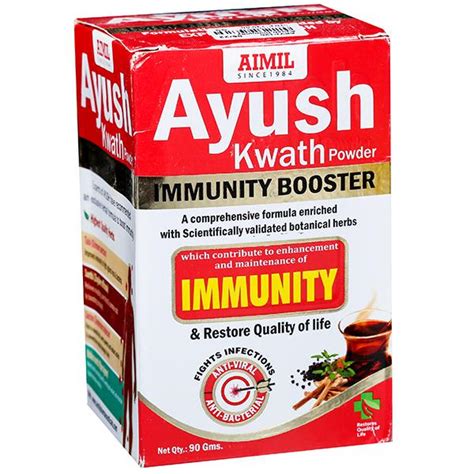 Buy Ayush Immunity Booster Kwath Powder 90 G Online At Best Price In