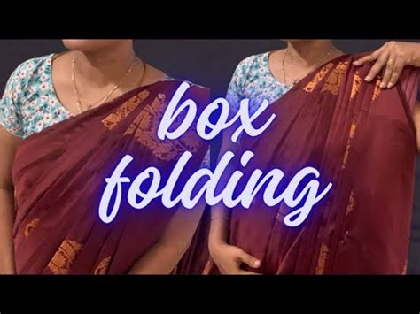 Saree Pre Pleating Folding Ironing Tutorial Quick Version Youtube