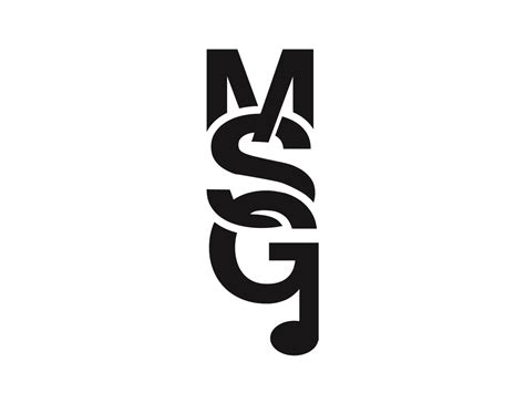 Msg Logo by Wigley Ave. on Dribbble