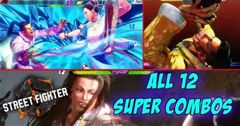 Footage Of All Street Fighter 6 Supers And Critical Arts Thus Far