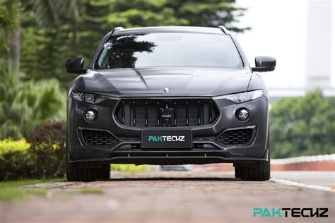 Maserati Levante Paktechz Full Dry Carbon Aerodynamics Kit Robot