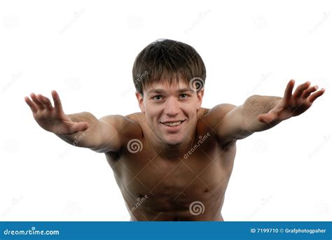 Man With Naked Torso Stock Photo Image Of Belly Beauty 7199710