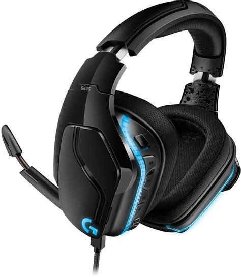 Игровые наушники Logitech G635 Black - 1a.lv