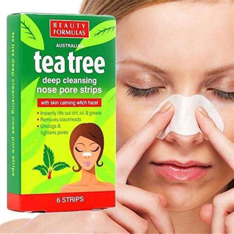 Tea Tree Deep Cleansing Nose Pore Strips Saparif