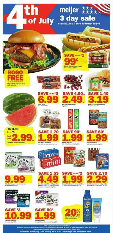 Meijer Weekly Ad