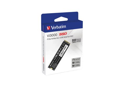 Compra Ssd Verbatim Vi3000 512gb Pci Express 3 0 M 2 Cyberpuerta Mx